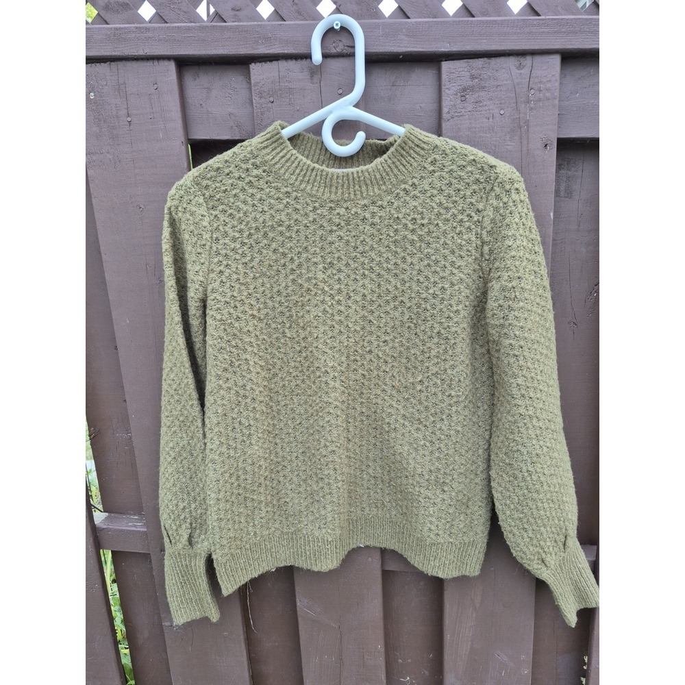 Joe Fresh Womens Sweater Green Soft Long Sleeve Office‎ Casual Size XS EUC